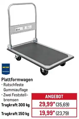 METRO METRO PROFESSIONAL Plattformwagen Angebot