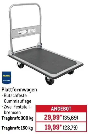 METRO METRO PROFESSIONAL Plattformwagen Angebot