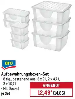 METRO aro Aufbewahrungsboxen-Set Angebot