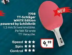 Idee+Spiel VIVA SPORT 7708 TT-Schläger WHITE Edition powered by Schildkröt Angebot