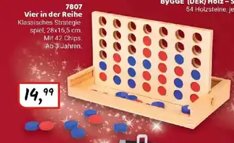 Idee+Spiel FUNTOYS 7807 Vier in der Reihe Angebot