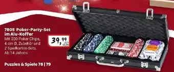 Idee+Spiel FUNTOYS 7805 Poker-Party-Set Angebot