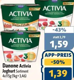 Aktiv Irma Danone Activia Joghurt Angebot