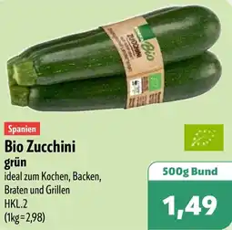 Aktiv Irma Spanien Bio Zucchini grün Angebot