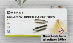 Handelshof Hendi Einweg-Sahnekapseln Angebot