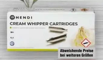 Handelshof Hendi Einweg-Sahnekapseln Angebot