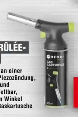 Handelshof Hendi Creme-Brulee-Brenner Angebot
