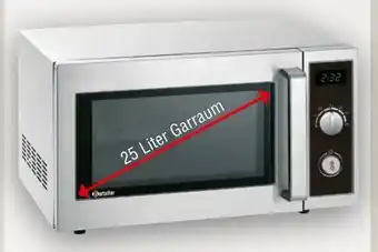 Handelshof Bartscher Mikrowelle Angebot