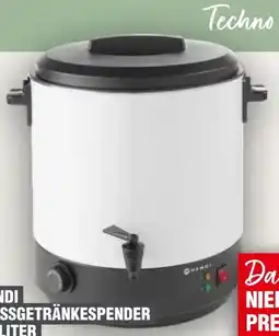 Handelshof Hendi Heißgetränkespender Angebot