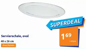 Action Servierschale, oval 40x26 cm Angebot