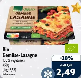 Aktiv Irma Bio Gemüse-Lasagne Angebot