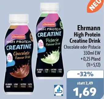 Aktiv Irma Ehrmann High Protein Creatine Drink Angebot