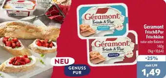 Aktiv Irma Geramont Frisch&Pur Frischkäse Angebot
