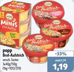 Aktiv Irma popp Brot-Aufstrich Angebot