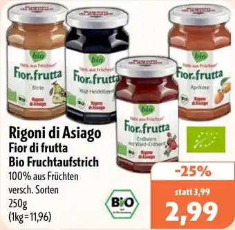 Aktiv Irma Rigoni di Asiago Fior di frutta Bio Fruchtaufstrich Angebot