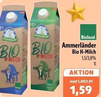 Aktiv Irma Bioland Ammerländer Bio H-Milch Angebot
