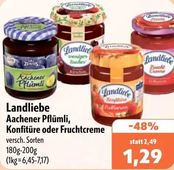 Aktiv Irma Landliebe Aachener Pflümli, Konfitüre oder Fruchtcreme Angebot