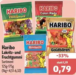 Aktiv Irma Haribo Lakritz- und Fruchtgummi Angebot