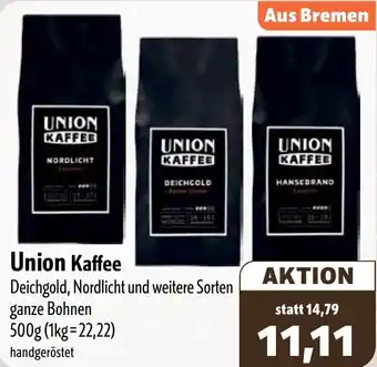 Aktiv Irma Union Kaffee Angebot