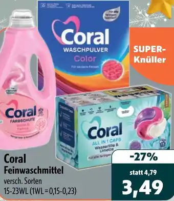 Aktiv Irma Coral Feinwaschmittel Angebot