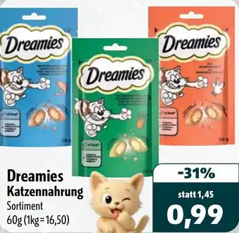 Aktiv Irma Dreamies Katzennahrung Angebot