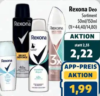Aktiv Irma Rexona Deo Angebot