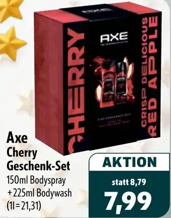Aktiv Irma Axe Cherry Geschenk-Set Angebot
