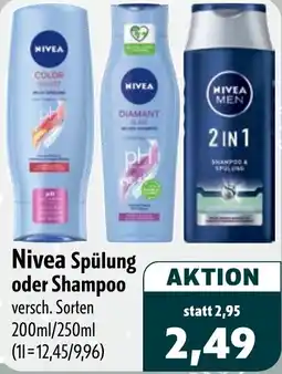 Aktiv Irma Nivea Spülung oder Shampoo Angebot