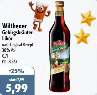 Aktiv Irma Wilthener Gebirgskräuter Likör Angebot