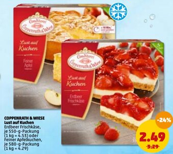 PENNY Coppenrath & Weise Lust auf Kuchen Angebot