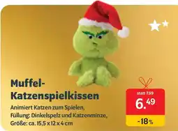 Das Futterhaus Muffel- Katzenspielkissen Angebot