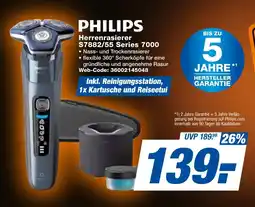 expert Techno Land PHILIPS Herrenrasierer S7882/55 Series 7000 Angebot
