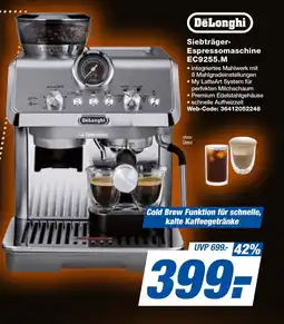 expert Techno Land DeLonghi Siebträger- Espressomaschine EC9255.M Angebot