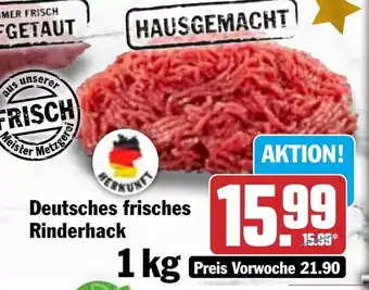 HIT Deutsches frisches Rinderhack Angebot