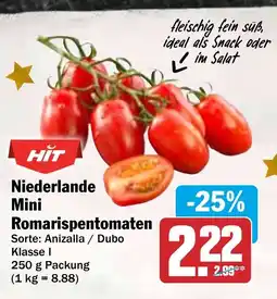 HIT Niederlande Mini Romarispentomaten Angebot