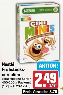 HIT Nestlé Frühstücks- cerealien Angebot