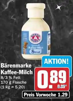 HIT Bärenmarke Kaffee-Milch Angebot