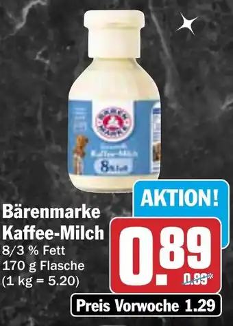 HIT Bärenmarke Kaffee-Milch Angebot