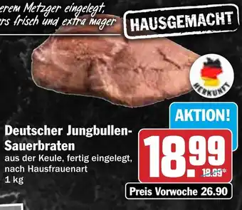 HIT Deutscher Jungbullen- Sauerbraten Angebot