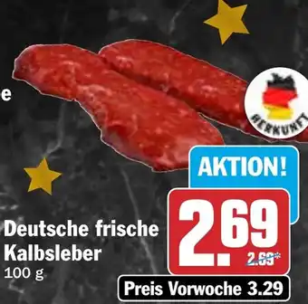 HIT Deutsche frische Kalbsleber Angebot