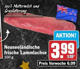 HIT Neuseeländische frische Lammlachse Angebot