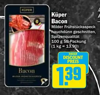 HIT Küper Bacon Angebot