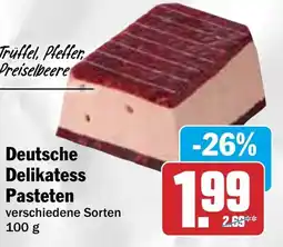 HIT Deutsche Delikatess Pasteten Angebot