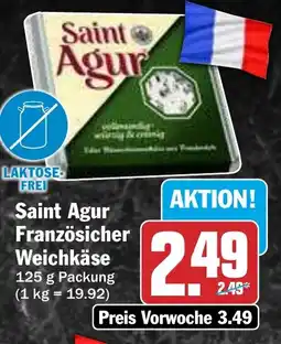 HIT Saint Agur Französicher Weichkäse Angebot