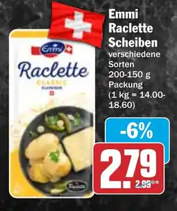HIT Emmi Raclette Scheiben Angebot