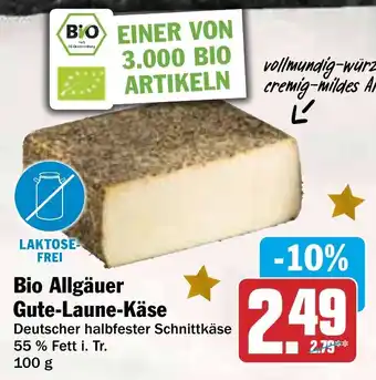 HIT Bio Allgäuer Gute-Laune-Käse Angebot