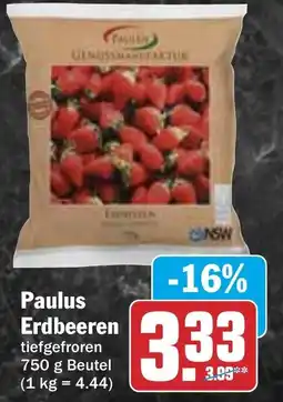 HIT Paulus Erdbeeren Angebot