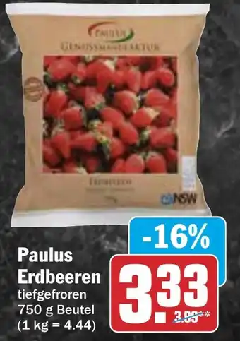 HIT Paulus Erdbeeren Angebot