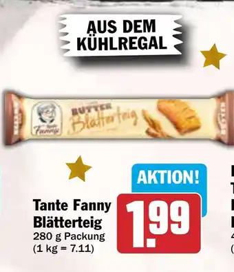HIT Tante Fanny Blätterteig Angebot