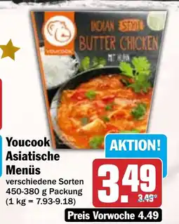 HIT Youcook Asiatische Menüs Angebot